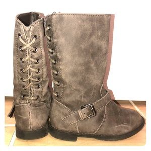 3/$20 Dark Gray Toddler Riding Boots size 8
